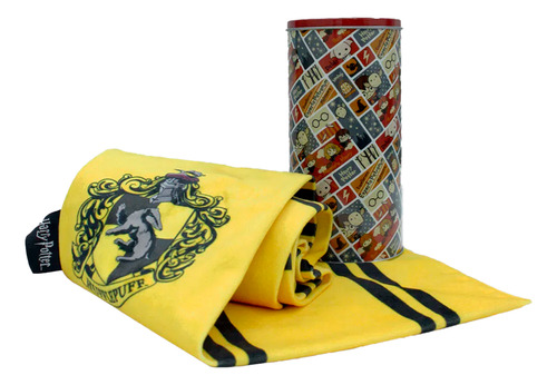 Cachecol Casa Hufflepuff - Lufa Lufa Com Lata - Original