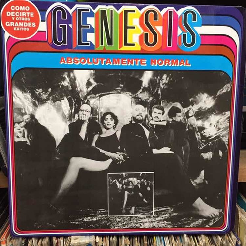 Génesis - Absolutamente Normal - Lp Vinilo Nuevo Rock Colomb