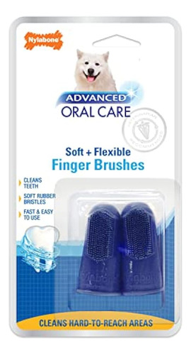 Nylabone Advanced Oral Care Finger Brush 2 Count One Size
