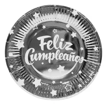 Comprar 10 Platos Cumpleaños Desechables Decoración Cumpleaños 884