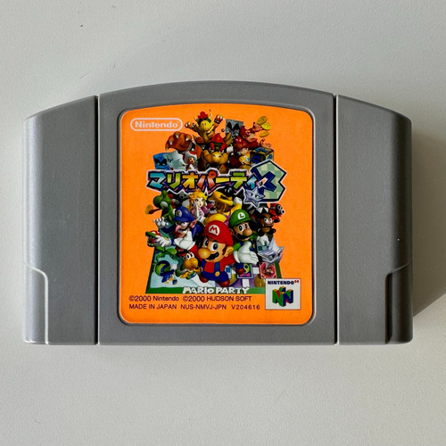 Mario Party 3 N64 (nintendo 64, 2000) - Juego En Japonés (Usado)