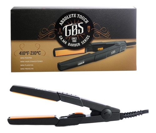 Gama Barber Gbs Absolute Touch Mini Plancha Alisado + Cuotas