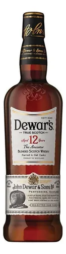 Whisky 12 Anos 750 Ml Dewar's - Selo Ipi Original - Full