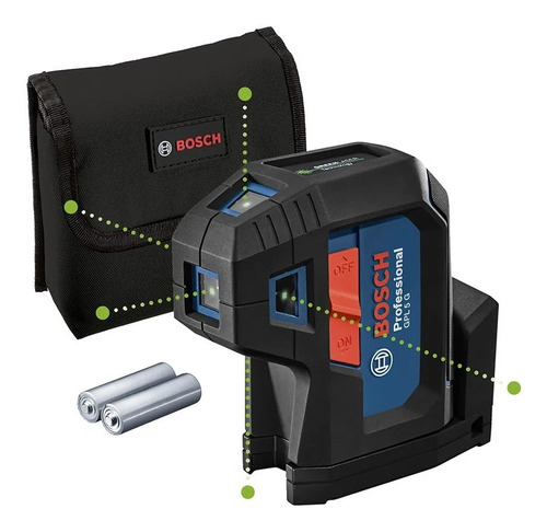 Nivel Láser Profesional 5 Puntos Laser Verde  Gpl 5 G Bosch