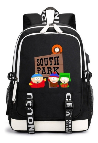 Mochila De Dibujos Animados De Anime Japonés S-souths Parks