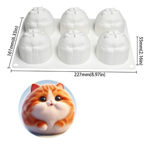 Moldes Para Gatos 3d De Silicona Moldes Para Gatos Para Horn