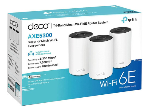 Router Tp-link Deco Xe5300 Wi-fi 6e Mesh Tribanda 3pack