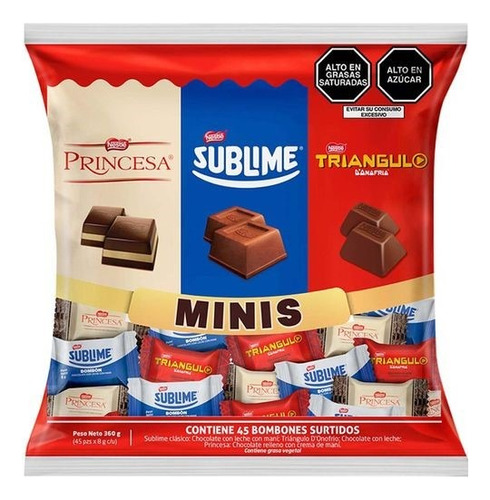 Bombones Nestle Multipack Surtido Bolsa 360g