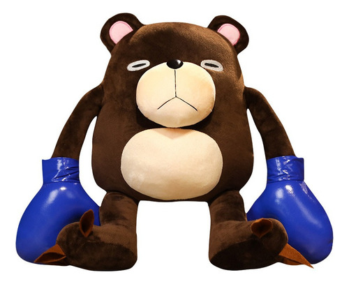 Jujutsu Kaisen Satoru Boxing Bear Peluche Muñeca Regalo 25cm