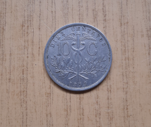 10 Centavos Año 1899
