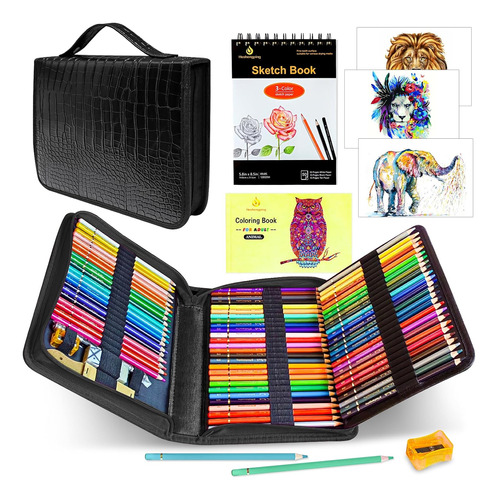 Lápices De Color Czmsecai Para Coloración Para Adultos - 72