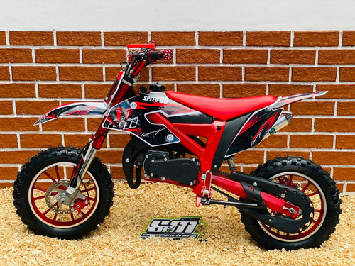 Moto Cross Para Niños A Gasolina Pitbike 60cc Motocross