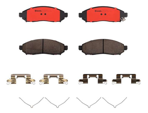 Balatas Delanteras Nissan Pathfinder Se 2005 Al 2010 Brembo