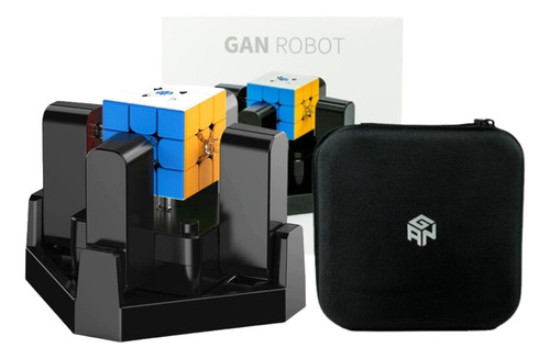 Gan Robot Robô Embaralha E Resolve O Cubo Mágico