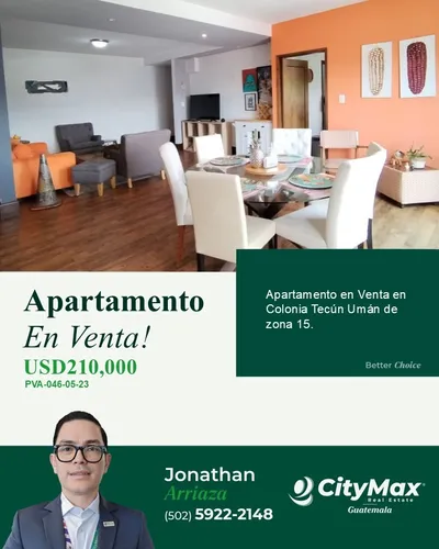 Apartamento En Venta En Zona 15 Guatemala