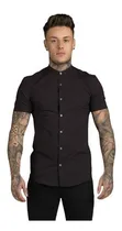 Comprar Camisas Cuello Mao O Neru Manga Corta