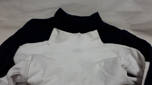 Polera Algodon Colegial T 6 - 8 Lotex2 Uniforme Escolar  