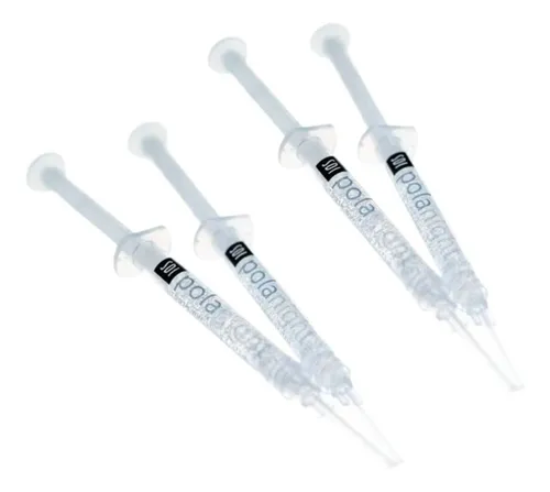 Blanqueador Dental Pola Night 22% Promo 4 Jeringas 