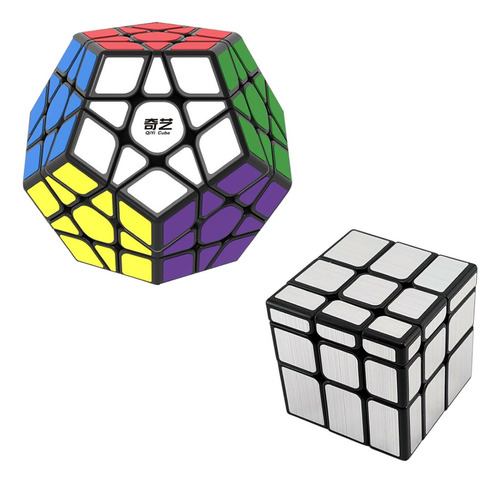 Cubos Rubik Pack Megaminx + Mirror Qiyi / Shengshou