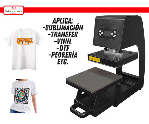 Kit Combo 5 En 1 Tlp Automático Para Sublimar Tazas Botellas
