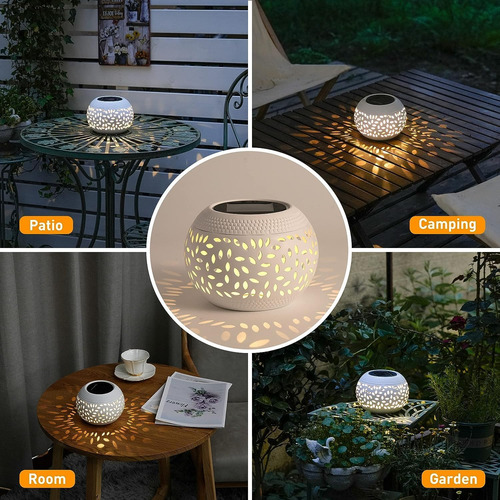 Linternas De Mesa Solares Impermeables Al Aire Libre - Lámpa