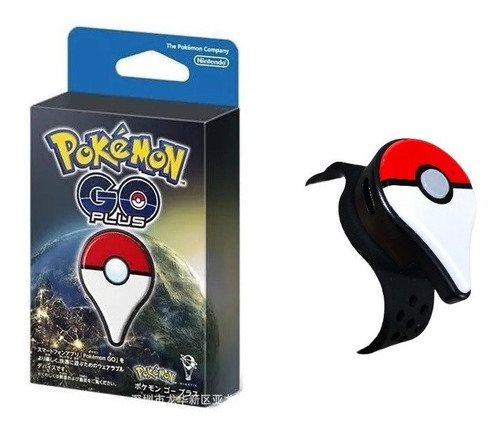 Pulsera Pokemon Go Plus Bateria Recargable Bluetooth