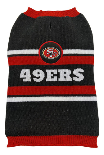 Suéter Para Perro Nfl San Francisco 49ers, Talla Grande. Su