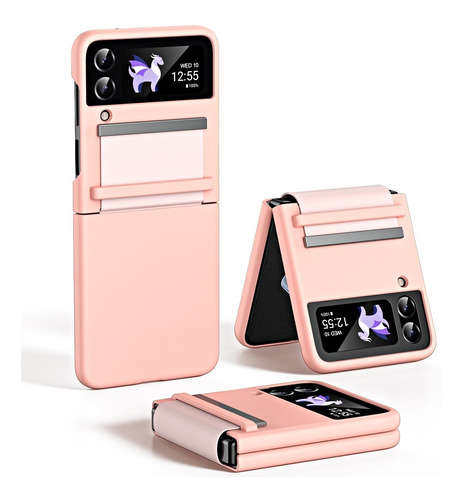 Para Samsung Zflip4 3 Skin Touch Bisagra Funda Para Teléfono