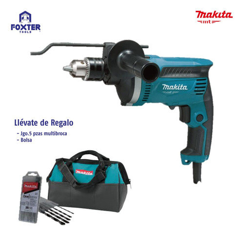 Rotomartillo M8100b 5/8 16mm 740w Makita Mt + Accesorios