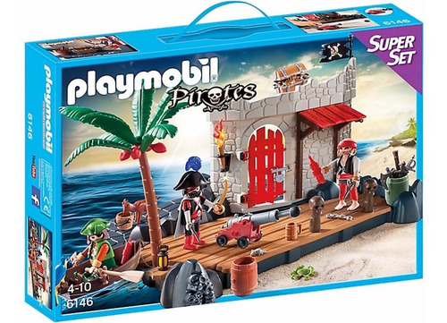 Playmobil Piratas 6146 Super Fortaleza Pirata