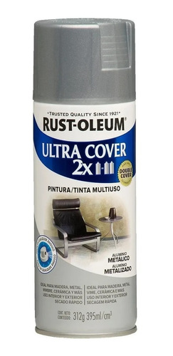 Imagen 1 de 5 de Pintura Aerosol Ultra Cover 2x 420 Ml / 340gr Rust Oleum
