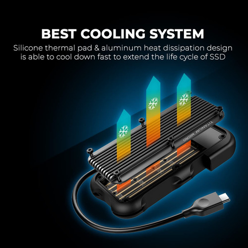 Ssd Externo Titanium Micro 4tb - Mercury Portable Ssd,