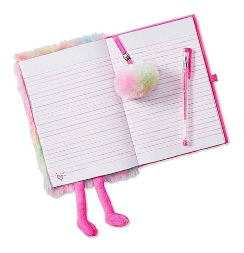 Diario Cuaderno Justice Flamingo Para Niñas