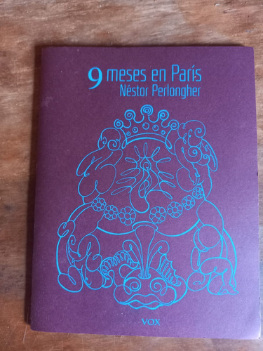 9 Meses En Paris Nestor Perlongher Vox Passolini (Usado)