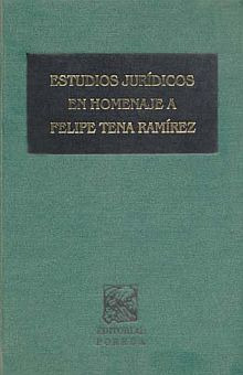 Libro Estudios Jurídicos En Homenaje A Felipe Tena Dku