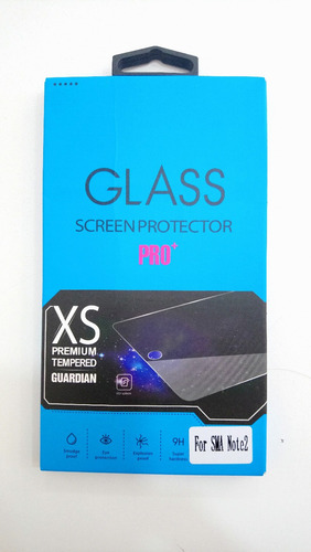 Imagen 1 de 5 de Vidrio Templado Samsung Note 2 Glass Screen Protector Pro+