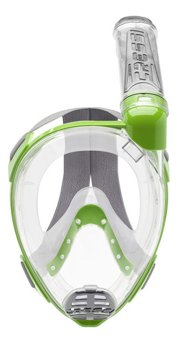 Cressi Duke Dry, Clear/lime, S/m