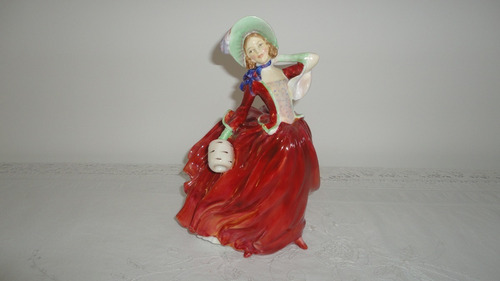 Figura Dama Inglesa Royal Doulton Pintada Coleccion Veala