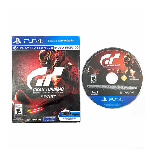 Gran Turismo Sport - Juego Físico Original Playstation 4