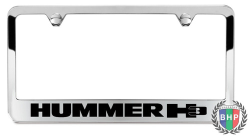 Portaplacas Para Hummer H3 Acero Inox Cromo Costo Unit
