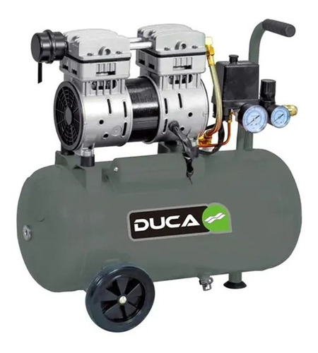 Compresor de aire eléctrico Duca 69370106 24L 1hp 220V gris