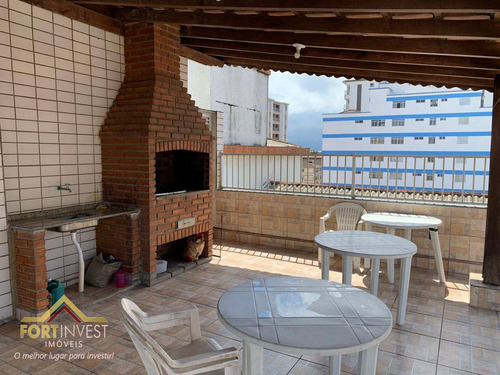 Imagem 9 de 10 de Kitnet Com 1 Dormitório À Venda, 36 M² Por R$ 150.000,00 - Canto Do Forte - Praia Grande/sp - Kn0326