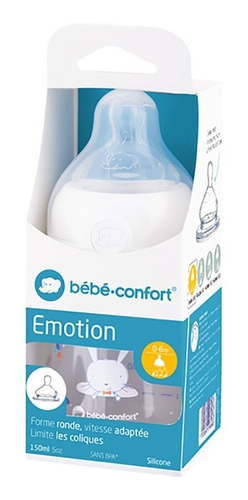 Mamadera Bebe Confort Sweet Bunny 150 Ml 0-6 Meses Color Transparente