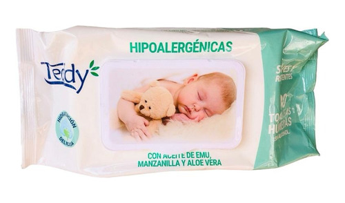 Toallitas Humedas 2x80 Uds Teddy