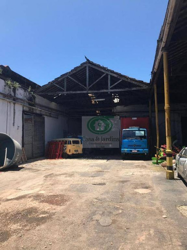 Imagem 4 de 10 de Galpão Para Alugar, 4025 M² Por R$ 26.000/mês - Paquetá - Santos/sp - Ga0021