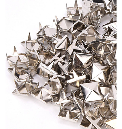 100 Pcs 9 Mm De Latón De Cobre Cuadrado Rechazas Accesorios