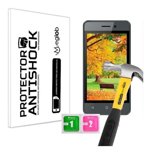 Protector De Pantalla Antishock Intex Aqua 4g Strong