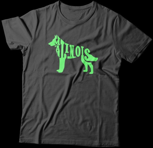 Playera Manga Larga Hombre Malinois