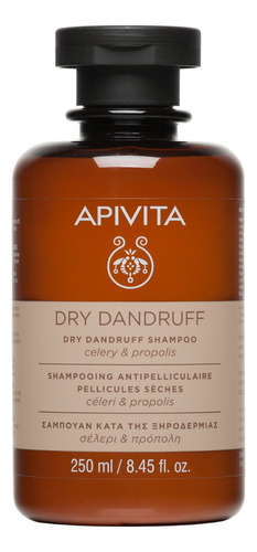  Shampoo Anticaspa Seca 250 Ml Apivita
