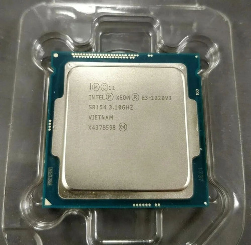 Procesador Intel Xeon E3 1220v3 Socket 1150 Poderoso